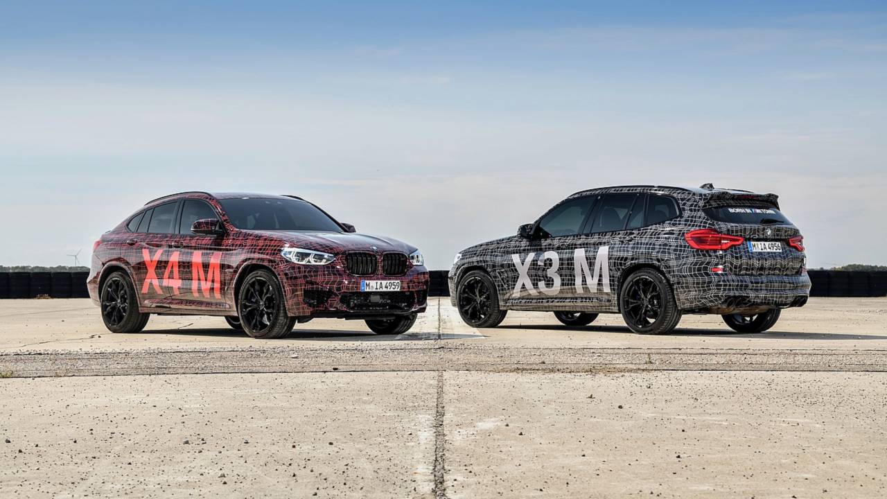 BMW Unveils the New X3 M and X4 M