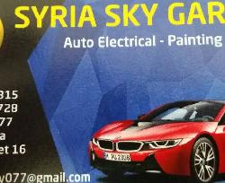 Sama Syria garage for mechanics and electric cars